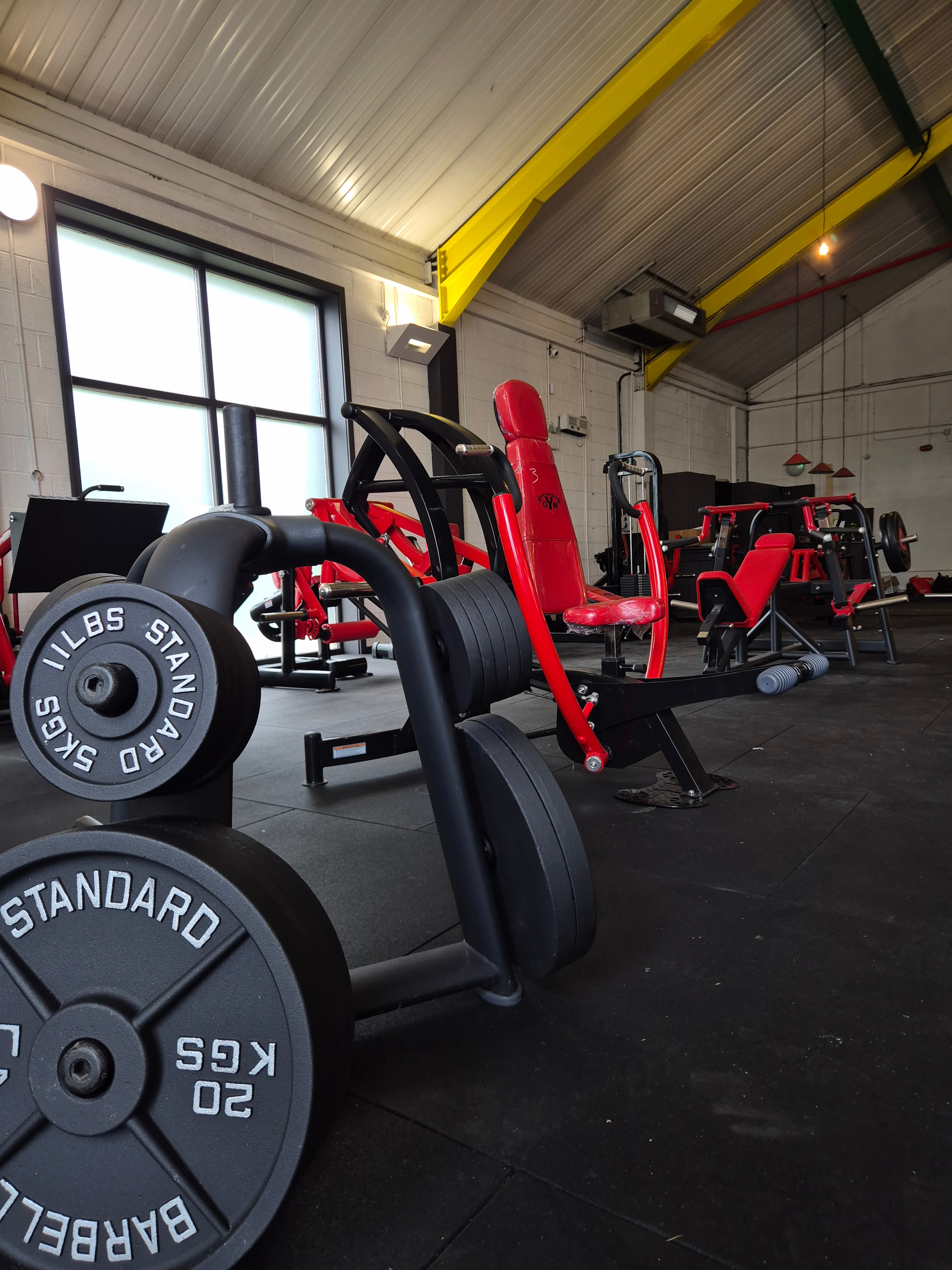 Inside The Barn Gym